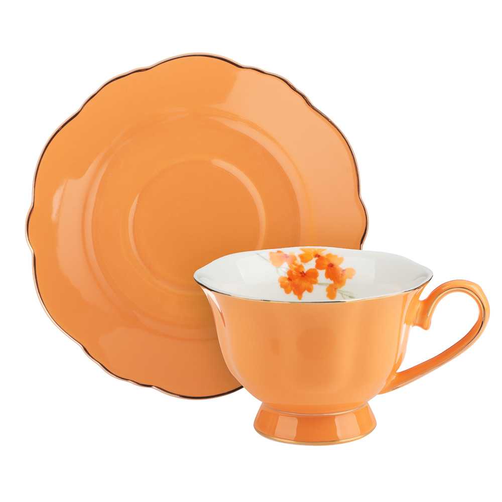 MILLIMI Настроение Набор чайный 4 пр., 220мл, 15см, фарфор, арт.№ 802-390