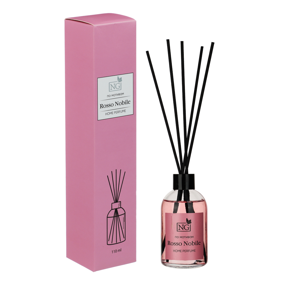 NEW GALAXY Ароматизатор диффузор Home Perfume, Rosso Nobile 110 мл, арт.№ 778-184
