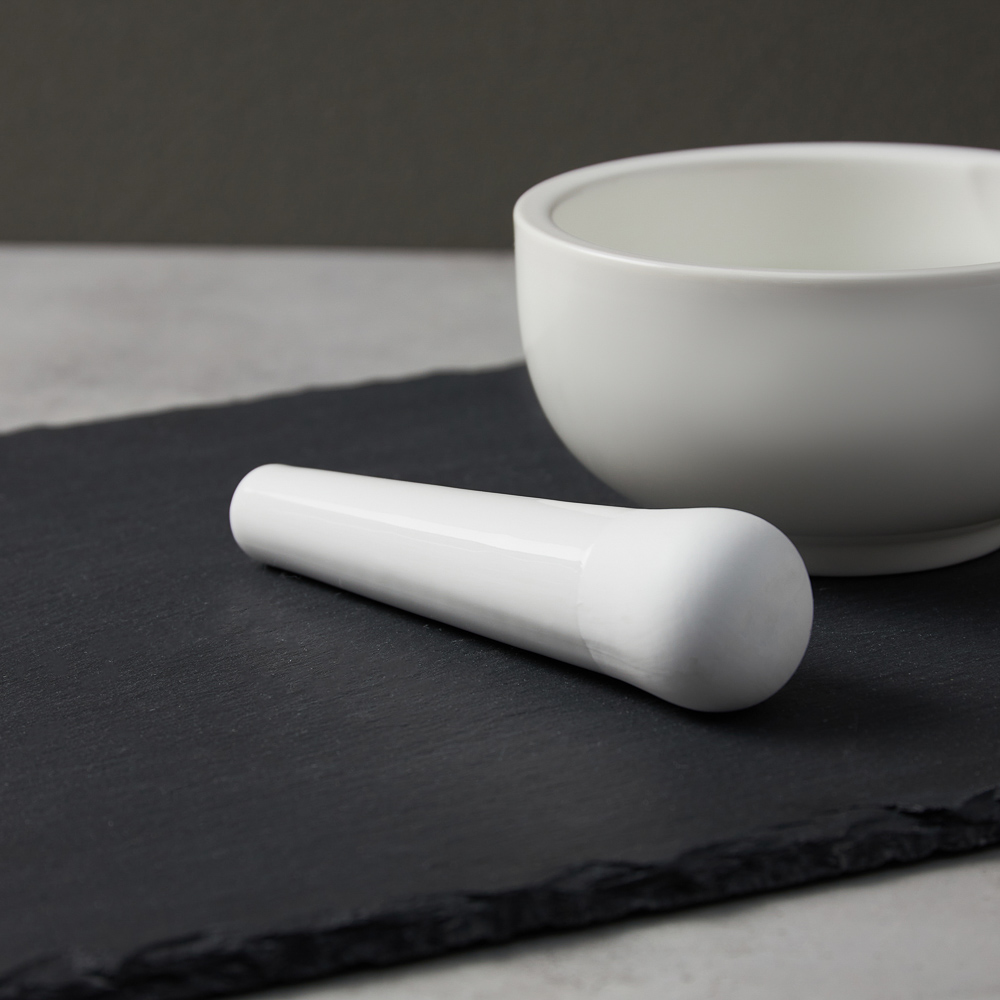 Ivlev Chef Элеганс Ступка с пестиком, 400мл, 12х9,5см, фарфор, арт.№ 824-560