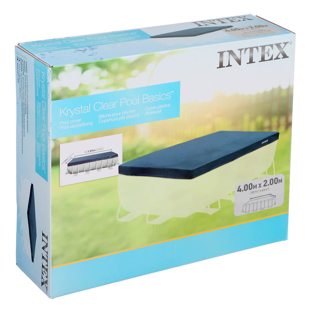 INTEX Прямоугольное покрывало для бассейна, 4x2м, 28037, арт.№ 109-155