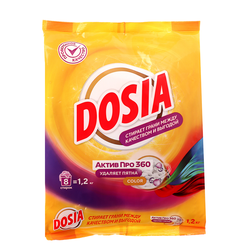Стиральный порошок Dosia Optima Color, п/э, 1,2кг, арт.№ 958-160