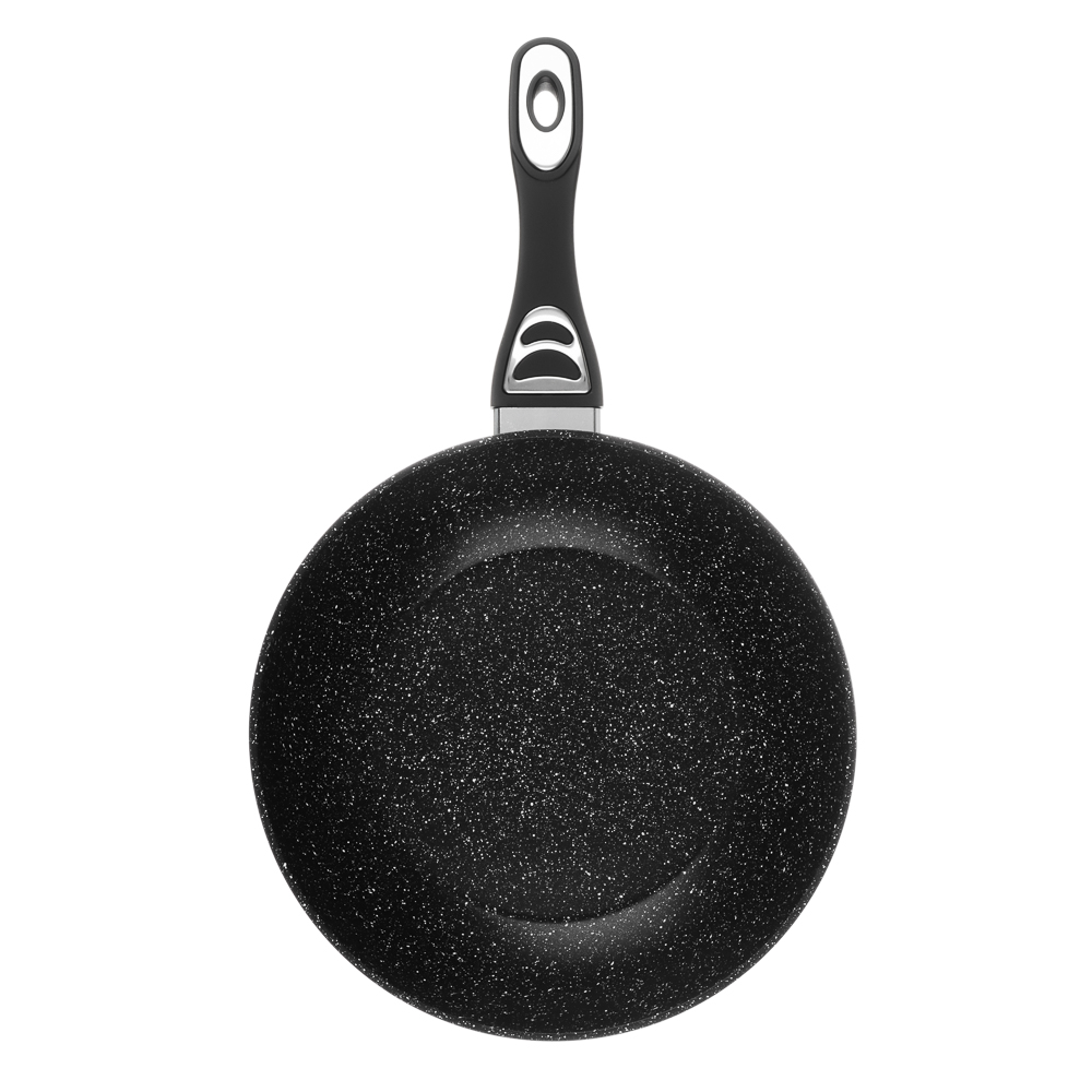 SATOSHI Танто Сотейник литой d28см, антипригарное покрытие Мрамор, индукция, арт.№ 846-389