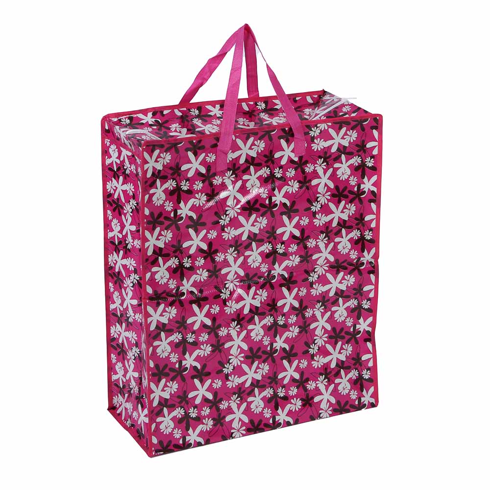 VETTA Сумка хозяйственная, 55х65х25см, 89 литров, до 7кг, полипропилен, 4 дизайна, арт.№ 467-132