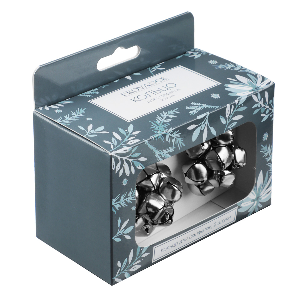 PROVANCE Ноэль Кольцо для салфеток 2шт, 100% металл, арт.№ 492-181