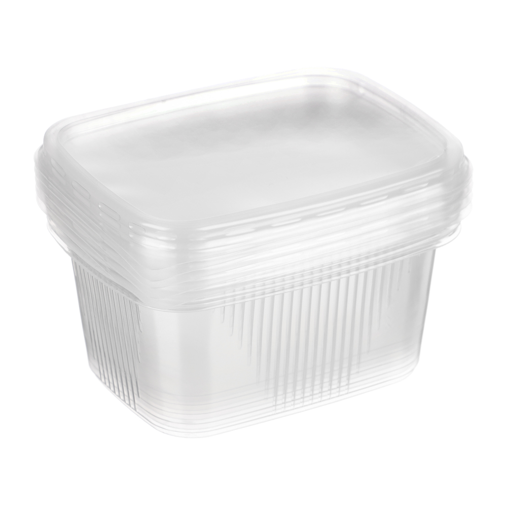 Набор контейнеров тм Юпласт, 250 мл, пластик, 5 штук, арт.№ 438-270