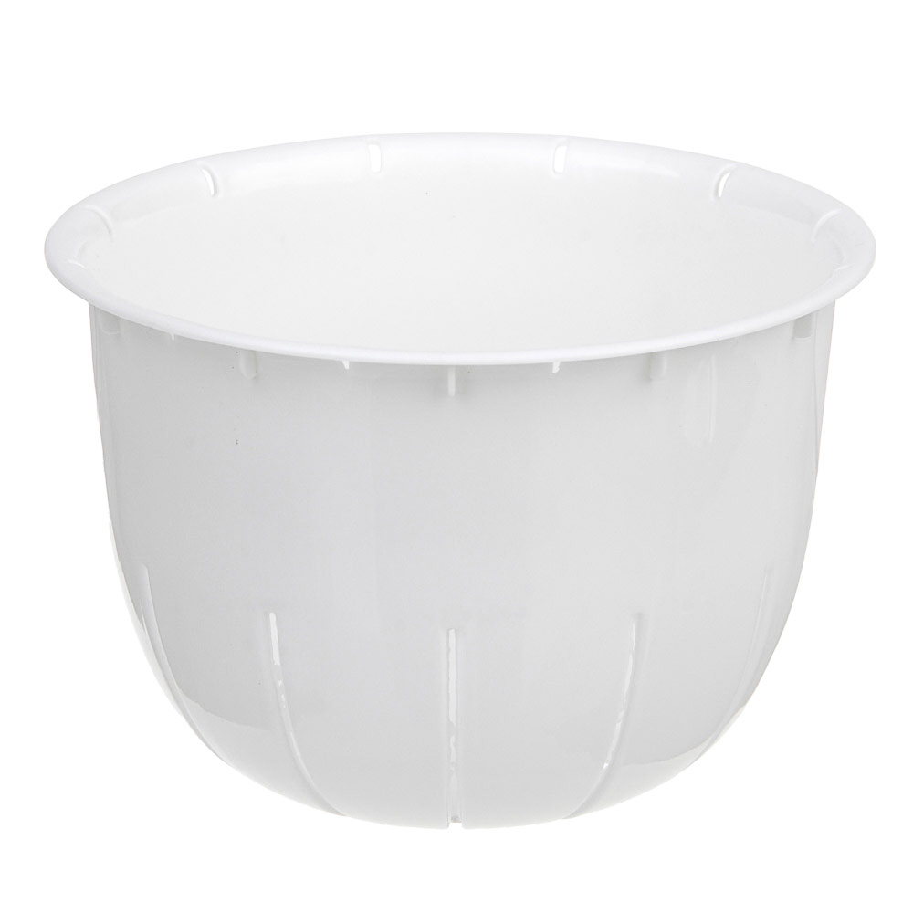 INBLOOM Кашпо 11х11см Кристалл, PET+PP, арт.№ 164-376