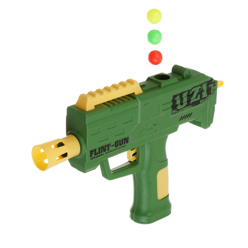 ИГРОЛЕНД Бластер с шариками, PP, 29х3,5х23 см, 2 дизайна, арт.№ 261-804