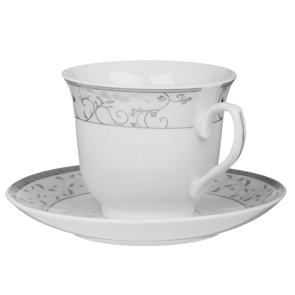 MILLIMI Ажур Набор чайный 2 пр., 220мл, 14,5см, фарфор, арт.№ 802-217