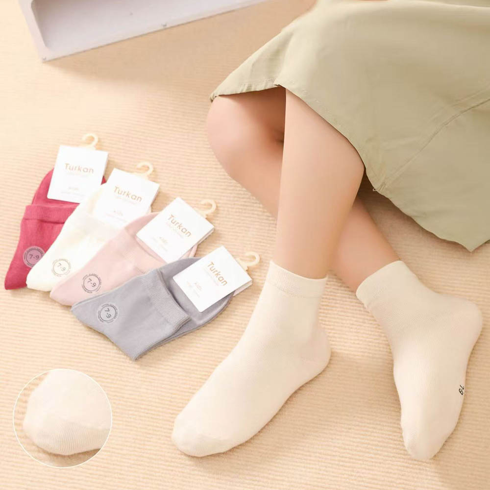 Носки детские, бесшовные, тм Turkan, 11-13 лет, 90%хлопок, 8% п/а, 2%лайкра,цвета в ас-те, R0626, арт.№ 019-578