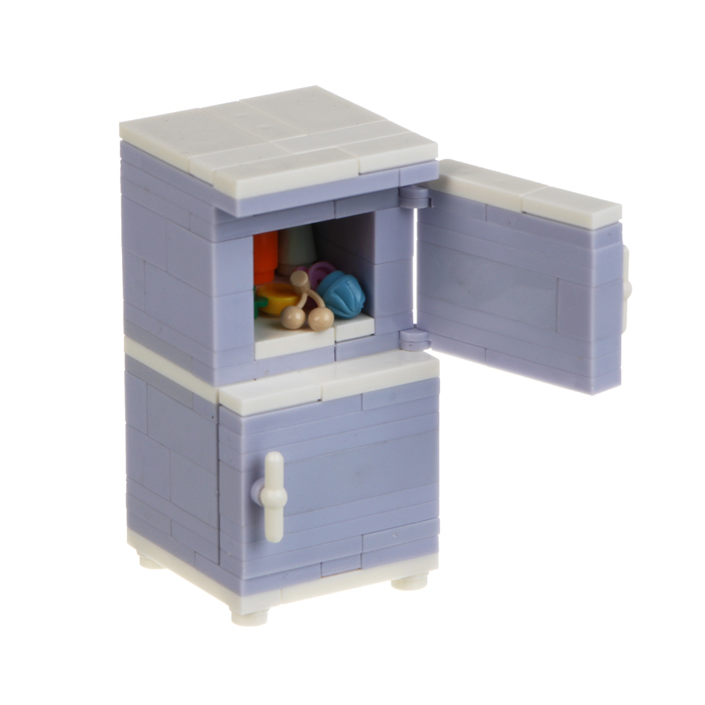 ИГРОЛЕНД Конструктор "Бытовая техника", 13х4х18,5 см, ABS, 8 видов, арт.№ 858-086