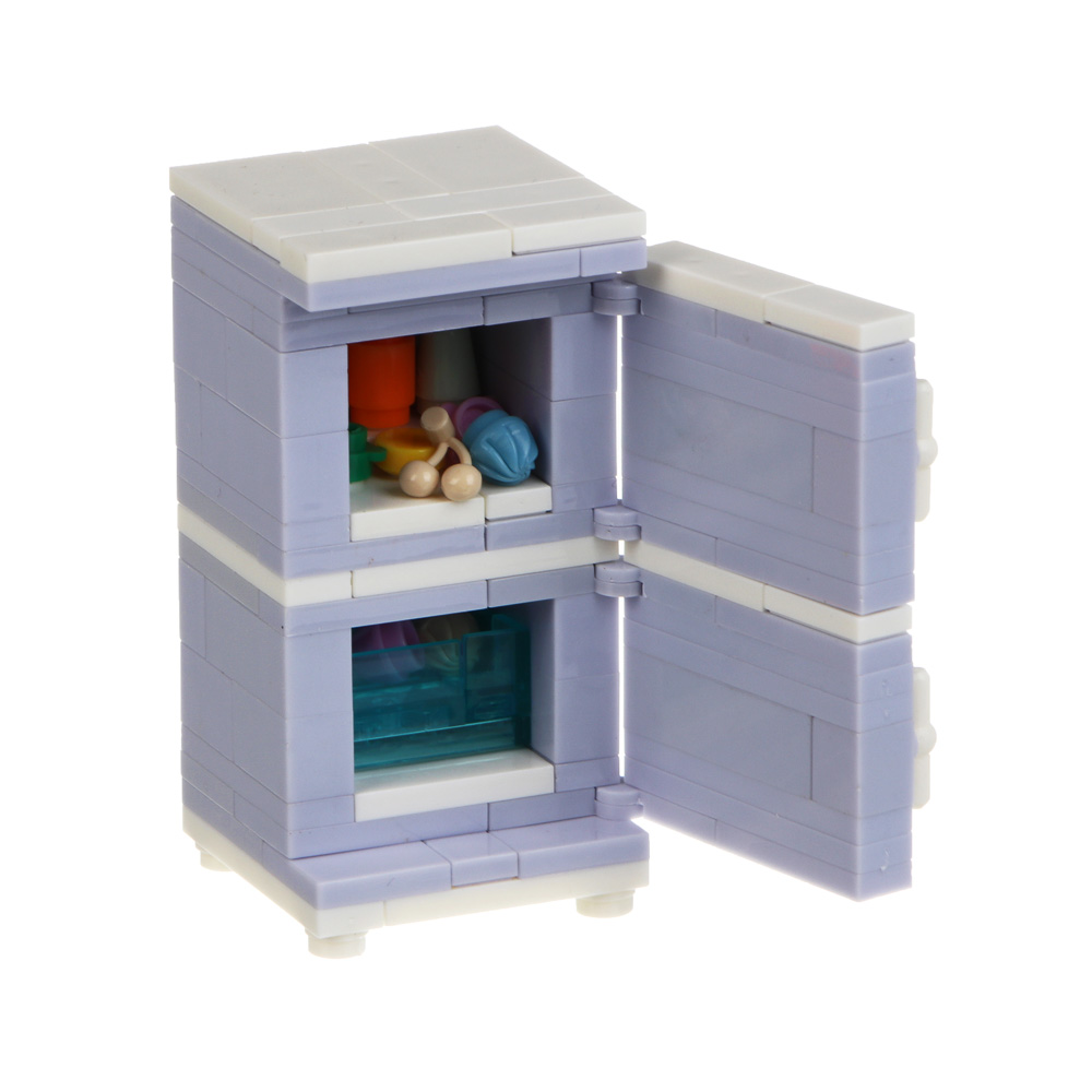 ИГРОЛЕНД Конструктор "Бытовая техника", 13х4х18,5 см, ABS, 8 видов, арт.№ 858-086