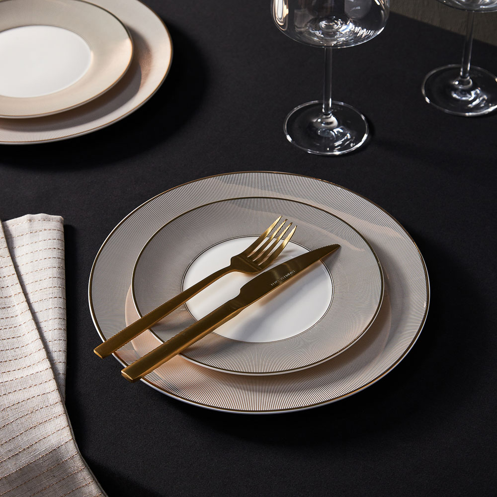 BY COLLECTION White Line Тарелка подстановочная, 26,5см, фарфор, арт.№ 820-814