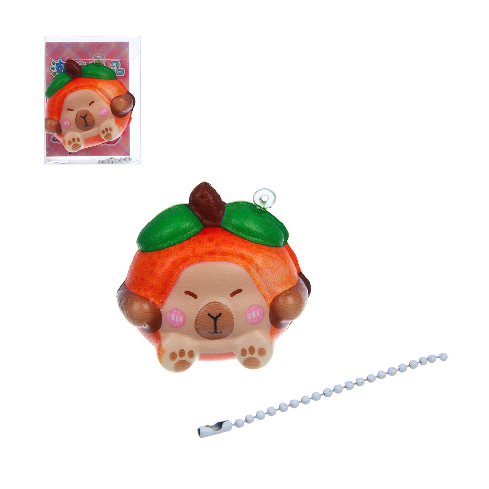 Игрушка антистресс сквиш "Крутыши", PU, 5х5,5х3,5см, микс, арт.№ 297-186