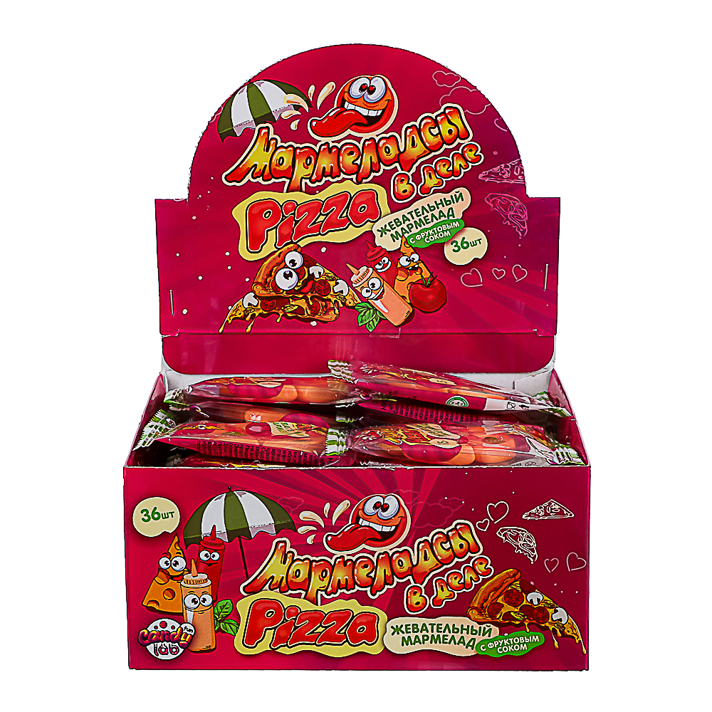 Мармелад жевательный "Мармеладсы в деле PIZZA", 15 г, арт.№ 347-336