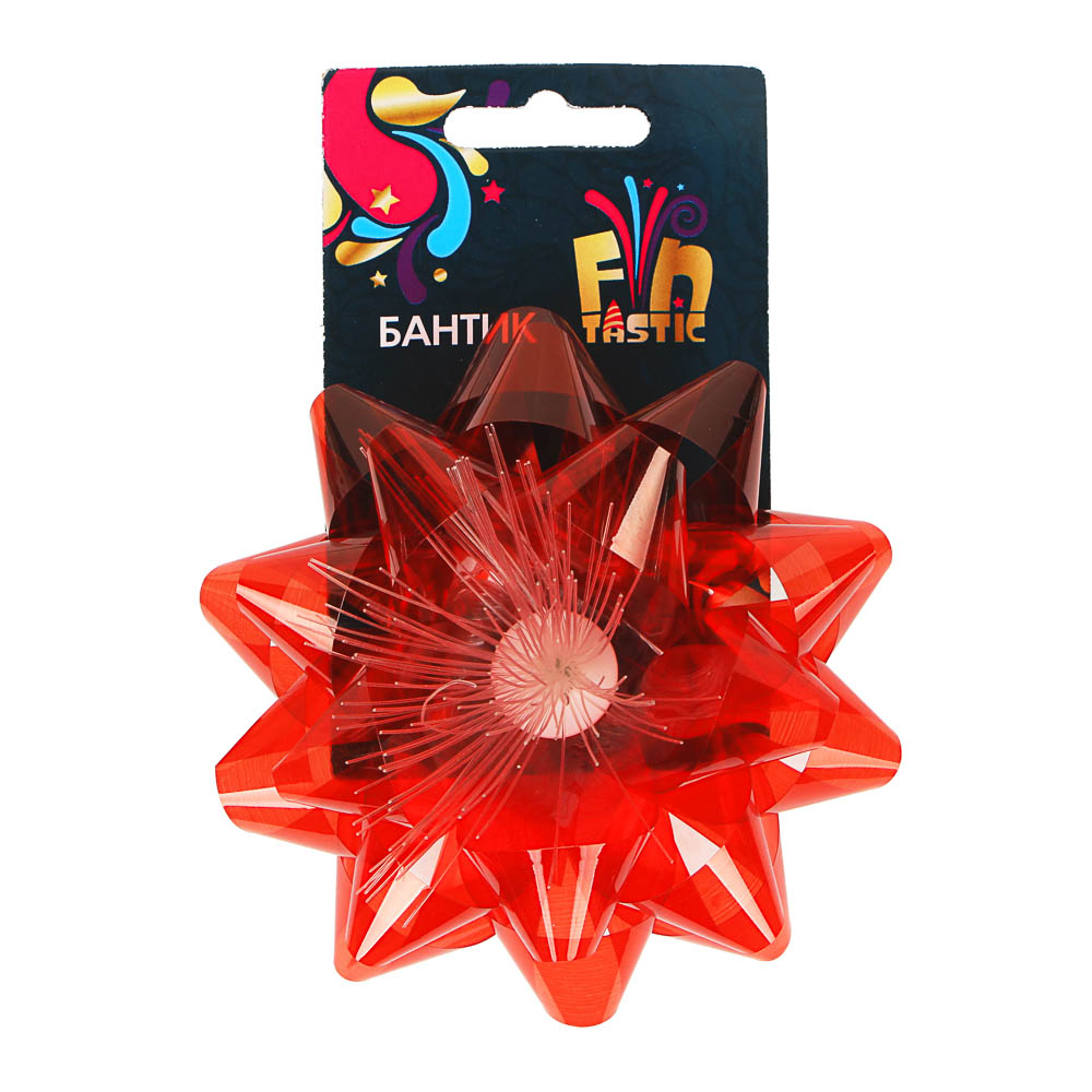 FNtastic Бантик LED, пластик, 9,5х6см, 6 цветов, арт.№ 544-037