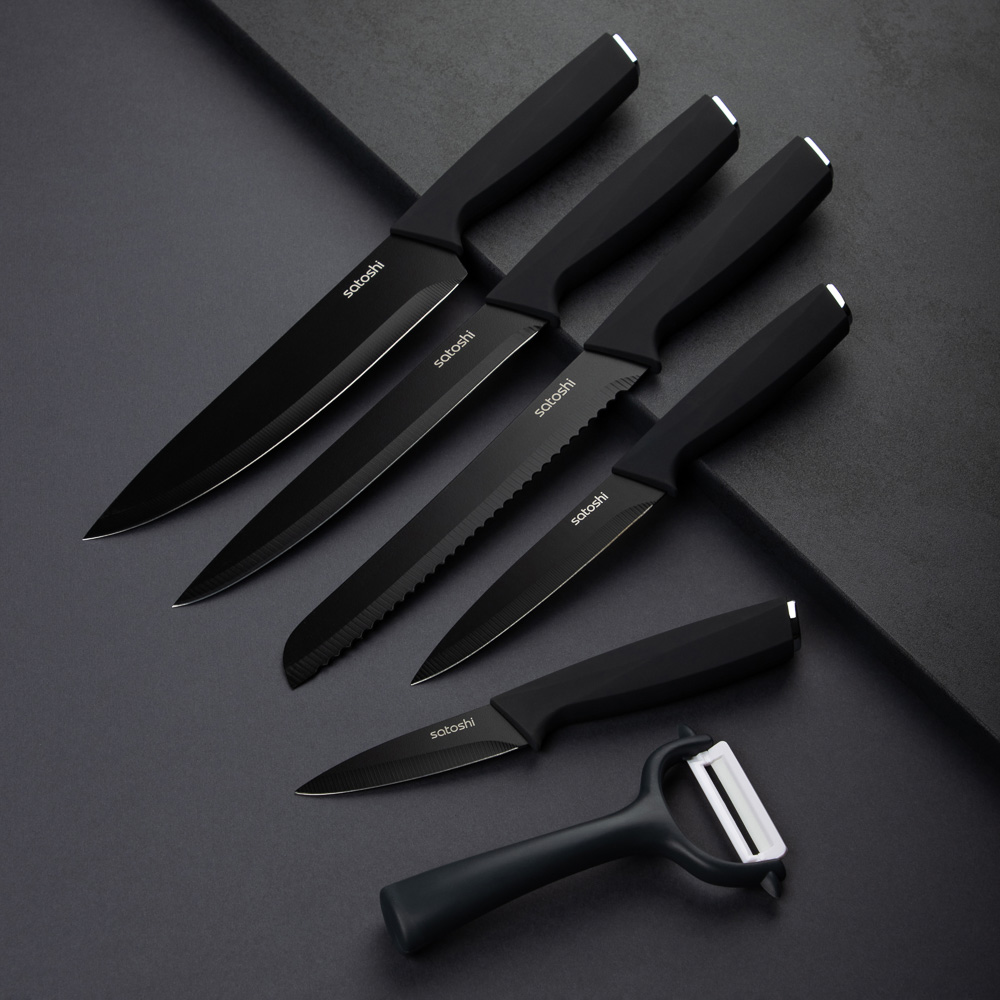 SATOSHI Орис Набор ножей кухонных 6пр, в магнитной коробке, арт.№ 803-382