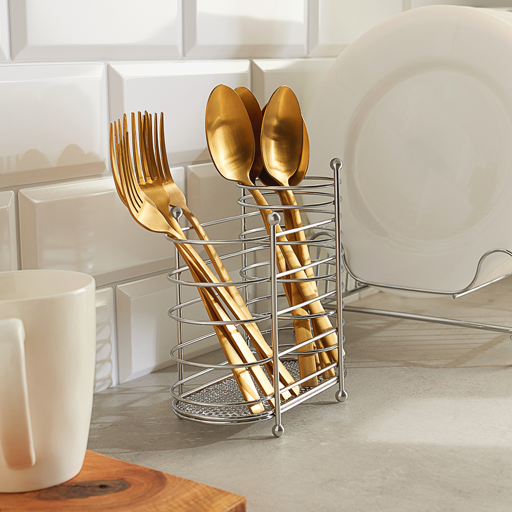 VETTA Сушилка для столовых приборов, металл, 16x16x7см, A 23, арт.№ 485-018