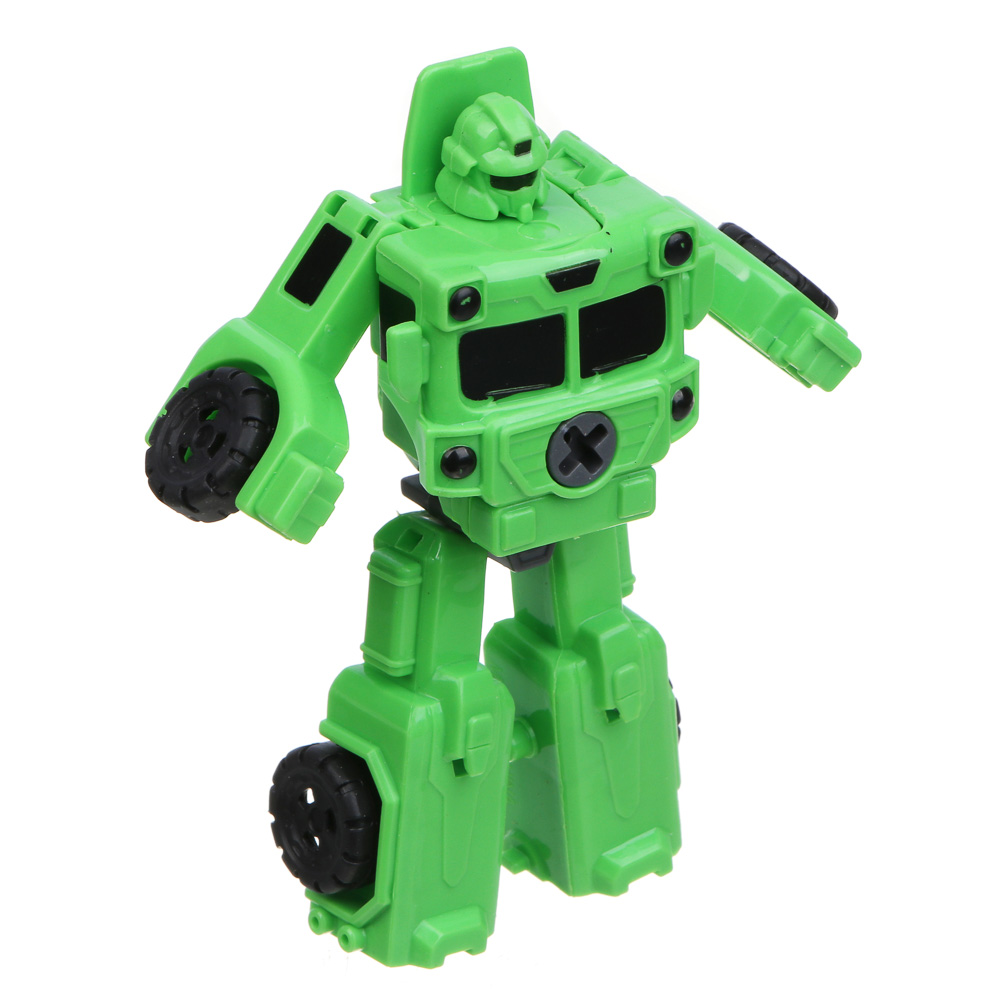 ИГРОЛЕНД Конструктор "Строим Город" Трансформеры, РР, 11,5х13,5см, 5 дизайнов, арт.№ 296-006