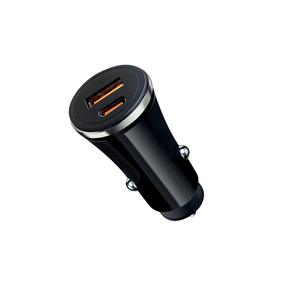 ЕРМАК Устройство зарядное в авто, USB QC 3.0+PD, 5В/3.1А, пластик, арт.№ 738-018