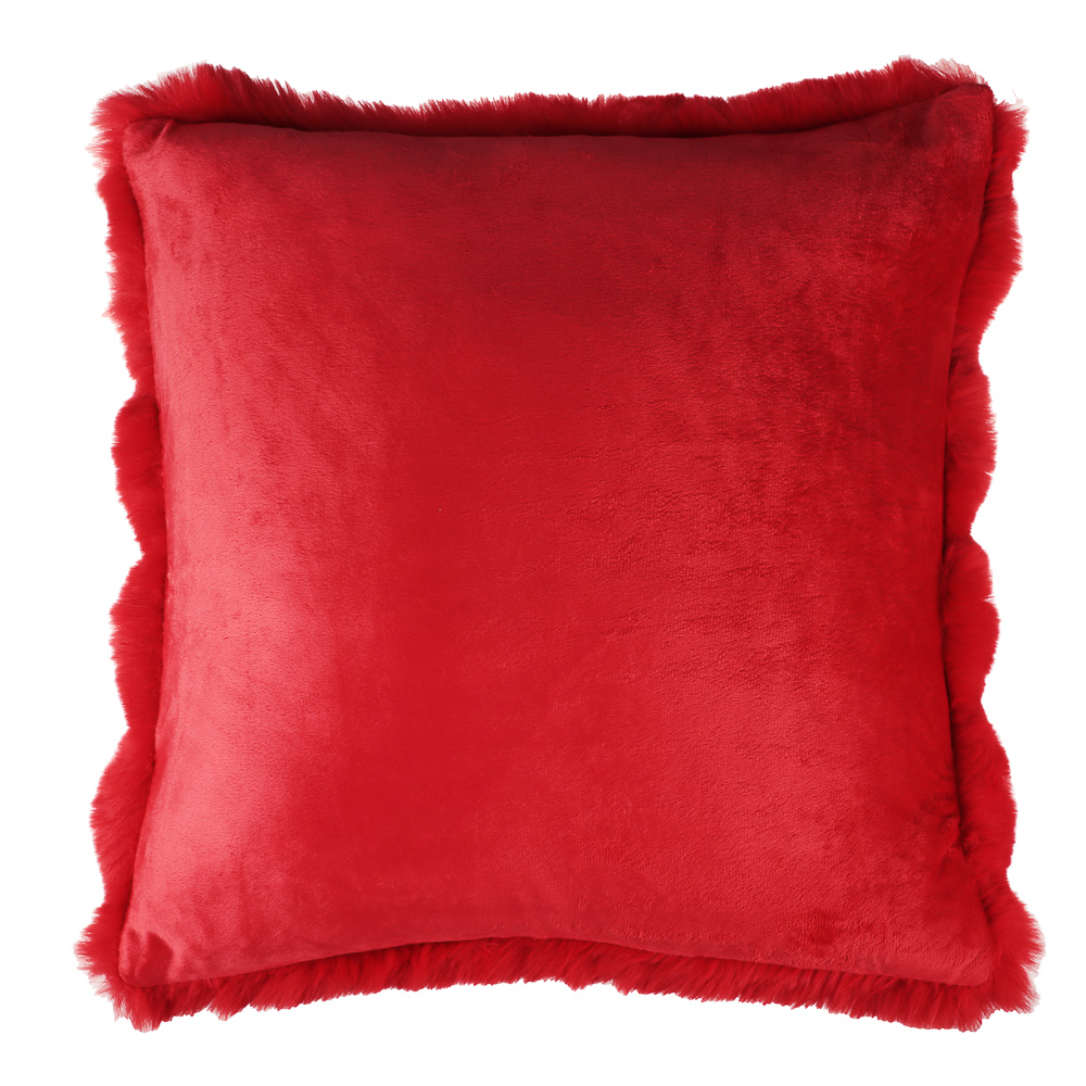 PROVANCE Асти Чехол для подушки 45х45см, 100% полиэстер, красный, арт.№ 492-137