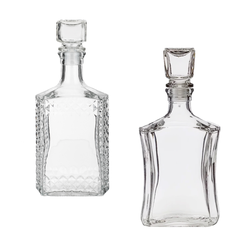 Графин 500 мл, 2 дизайна, стекло, арт.№ 878-547