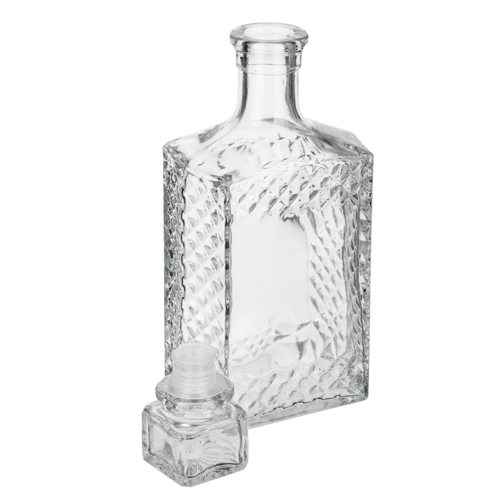 Графин 500 мл, 2 дизайна, стекло, арт.№ 878-547