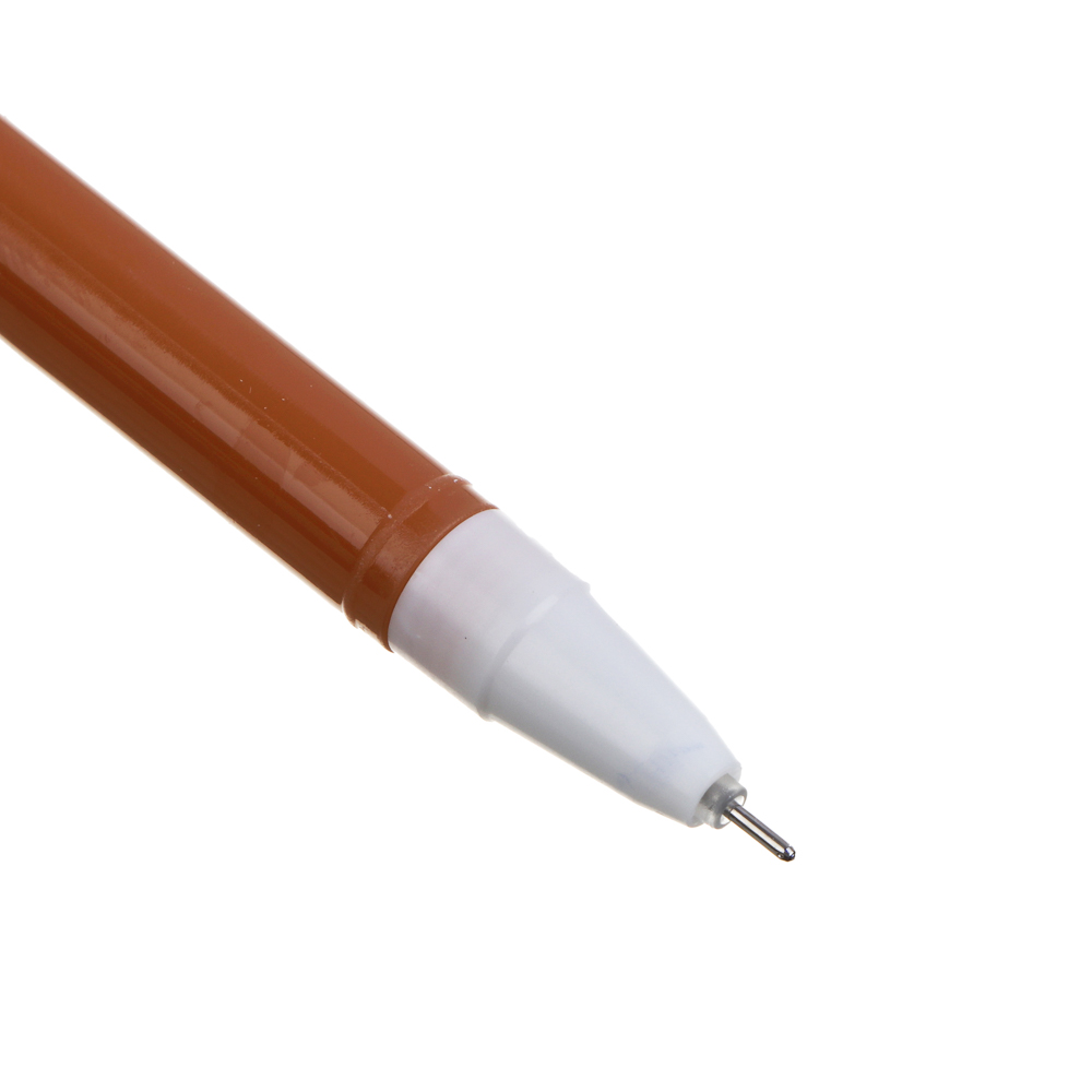 Ручка гелевая синяя, с наконечником в форме капибары, 4 дизайна, арт.№ 591-204