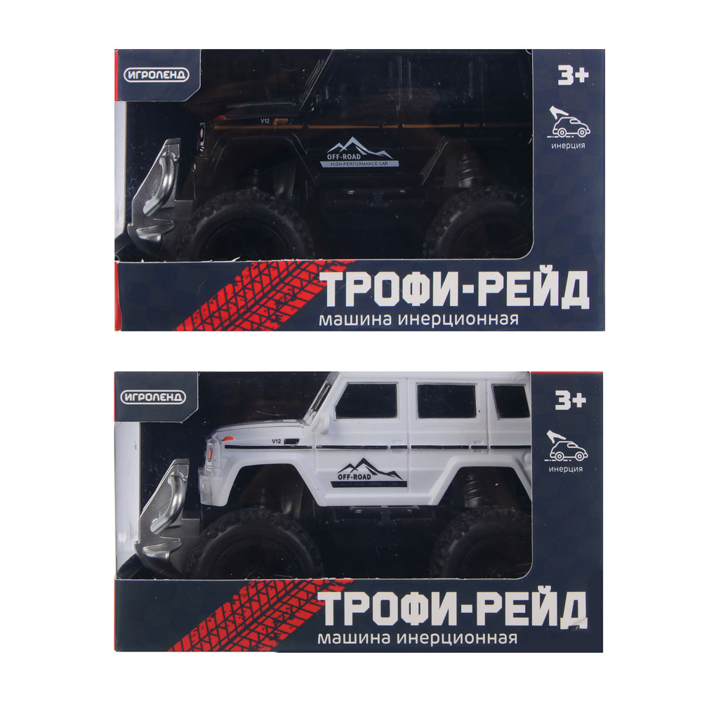 Машина инерционная "Трофи-рейд", PP, тм ИГРОЛЕНД, арт.№ 292-515