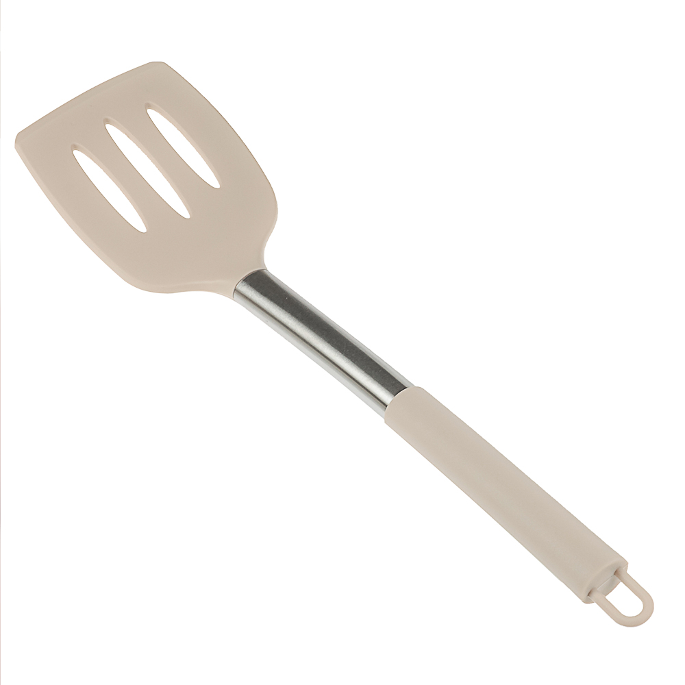 SATOSHI Тулон Лопатка кулинарная с прорезями, силикон, арт.№ 881-328