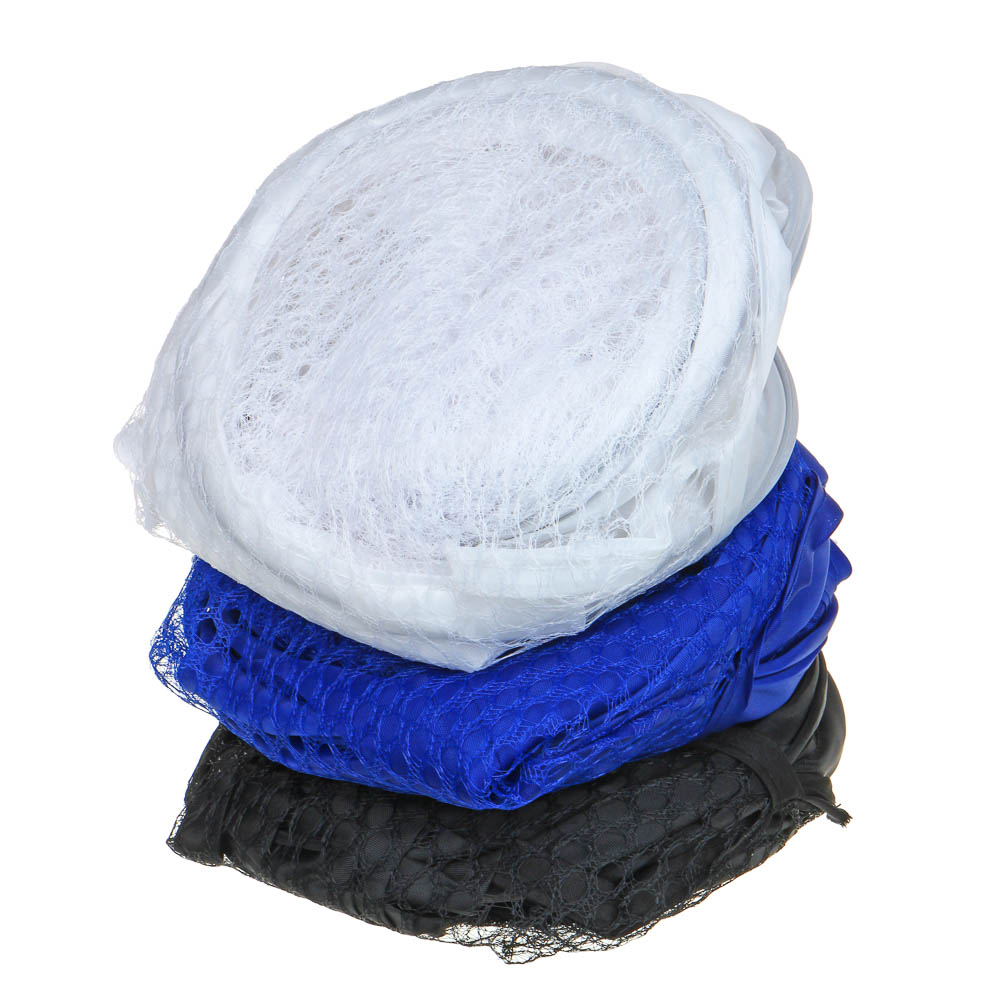 Корзина складная средняя, полиэстер, 28х28х40см, 3 цвета, арт.№ 463-287