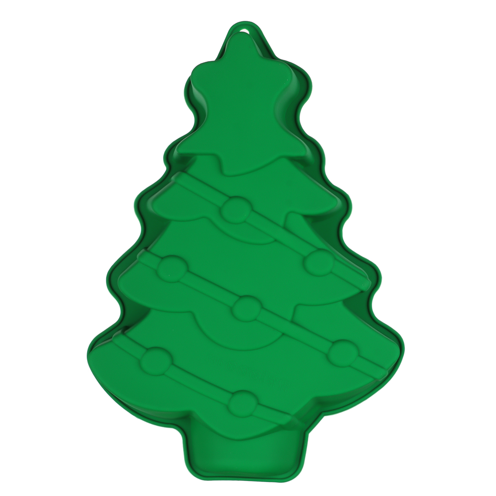 Новогодняя коллекция Щелкунчик Форма силиконовая "Елка" 31x22см, арт.№ 856-223