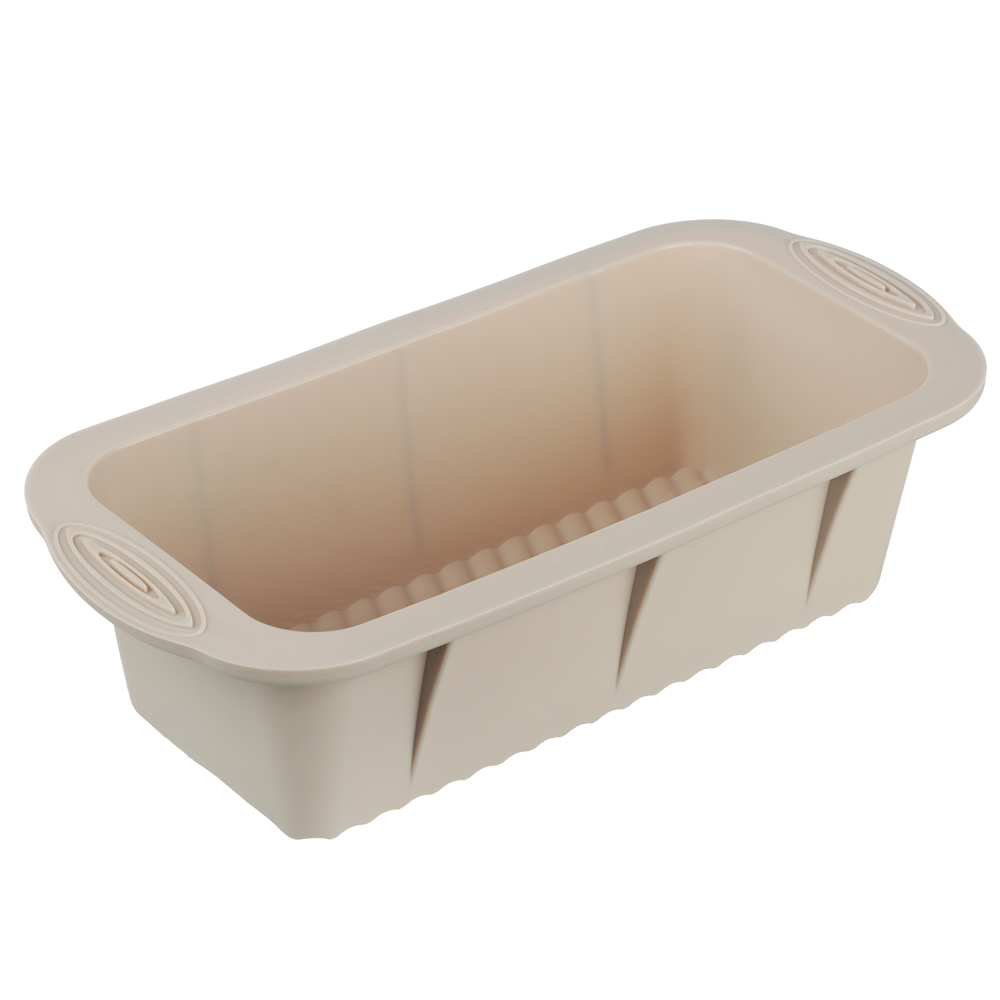 SATOSHI Форма для выпечки кекса, хлеба с ручками, 25x12x6см, силикон, арт.№ 856-224