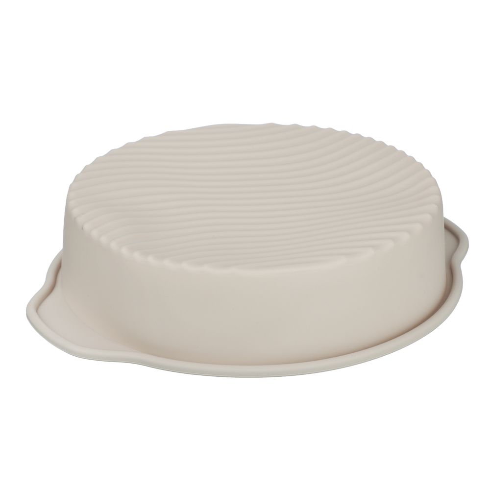 SATOSHI Форма для выпечки с ручками, круглая, 28х5,5см, силикон, арт.№ 856-225