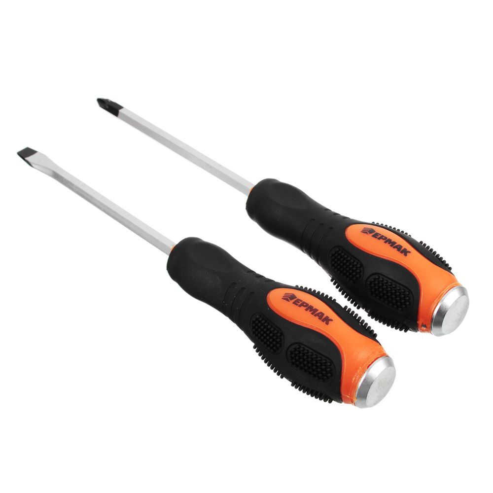 ЕРМАК Набор ударных отверток 2 шт, PH2x100, SL6x100, арт.№ 651-221