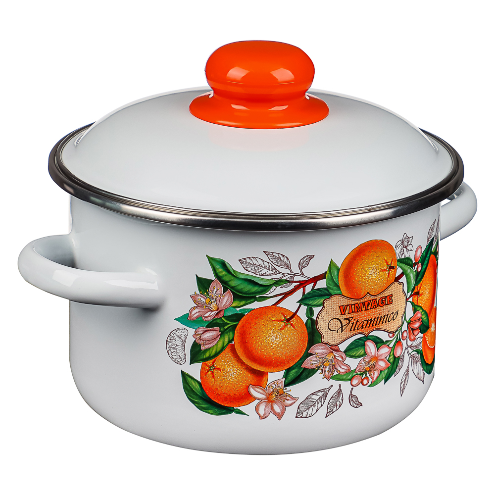 Гарден Кастрюля эмалированная 2л, арт.№ 894-549