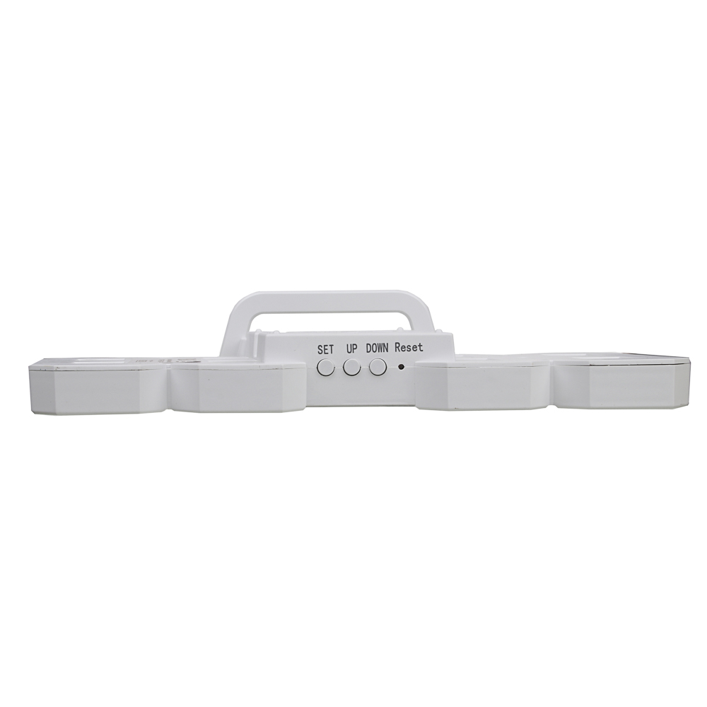 LADECOR CHRONO Часы LED с функцией будильника, USB, пластик, 23х8,5х4 см, арт.№ 529-119