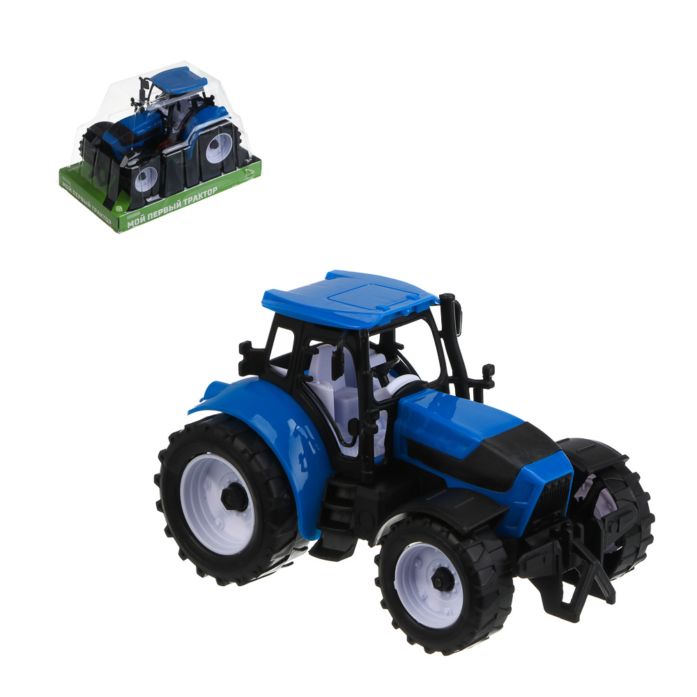 ИГРОЛЕНД Трактор "Мой первый трактор", инерция, РР, 18х12х11см, арт.№ 292-227