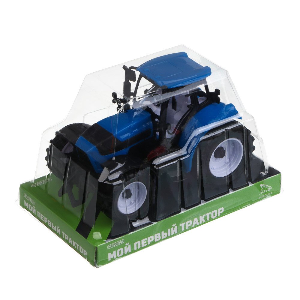 ИГРОЛЕНД Трактор "Мой первый трактор", инерция, РР, 18х12х11см, арт.№ 292-227