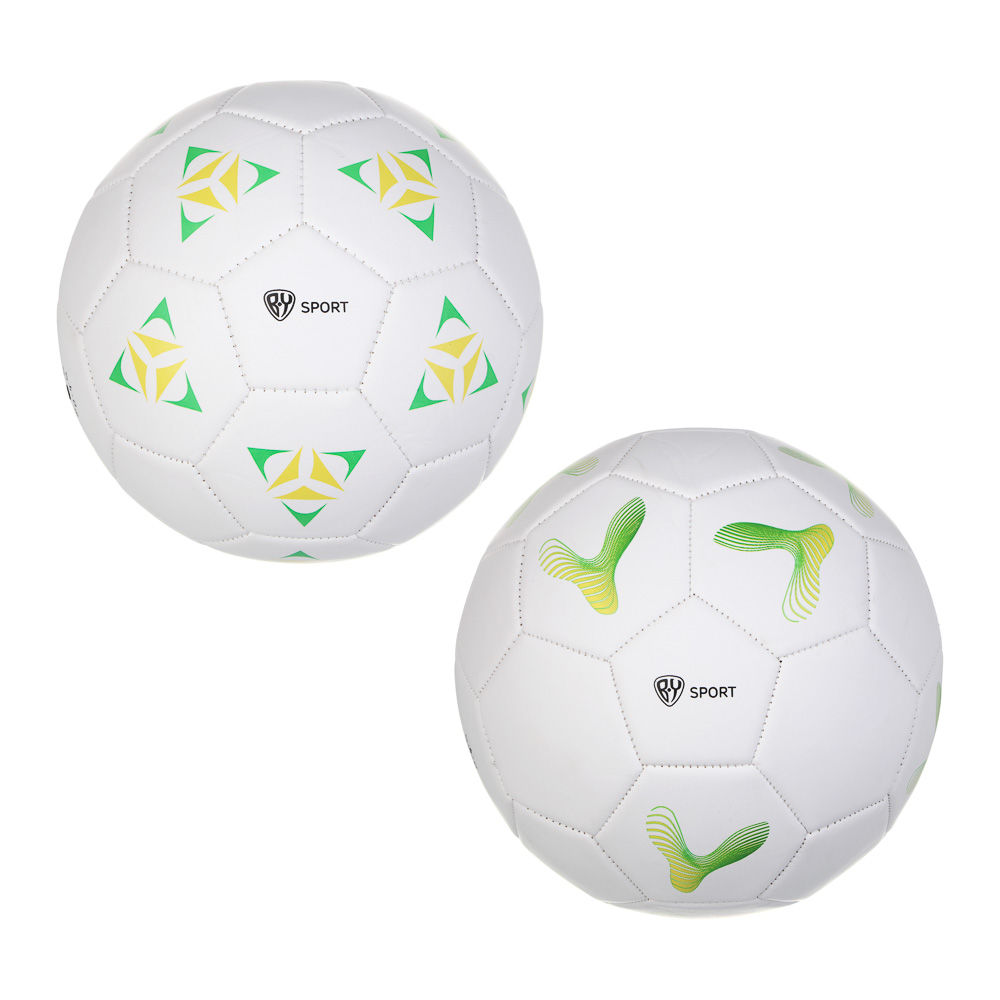 Мяч футбольный, тм BY SPORT, размер 5, 22см, 3сл., PVC 2.7мм, 380г (+-10%), арт.№ 133-039