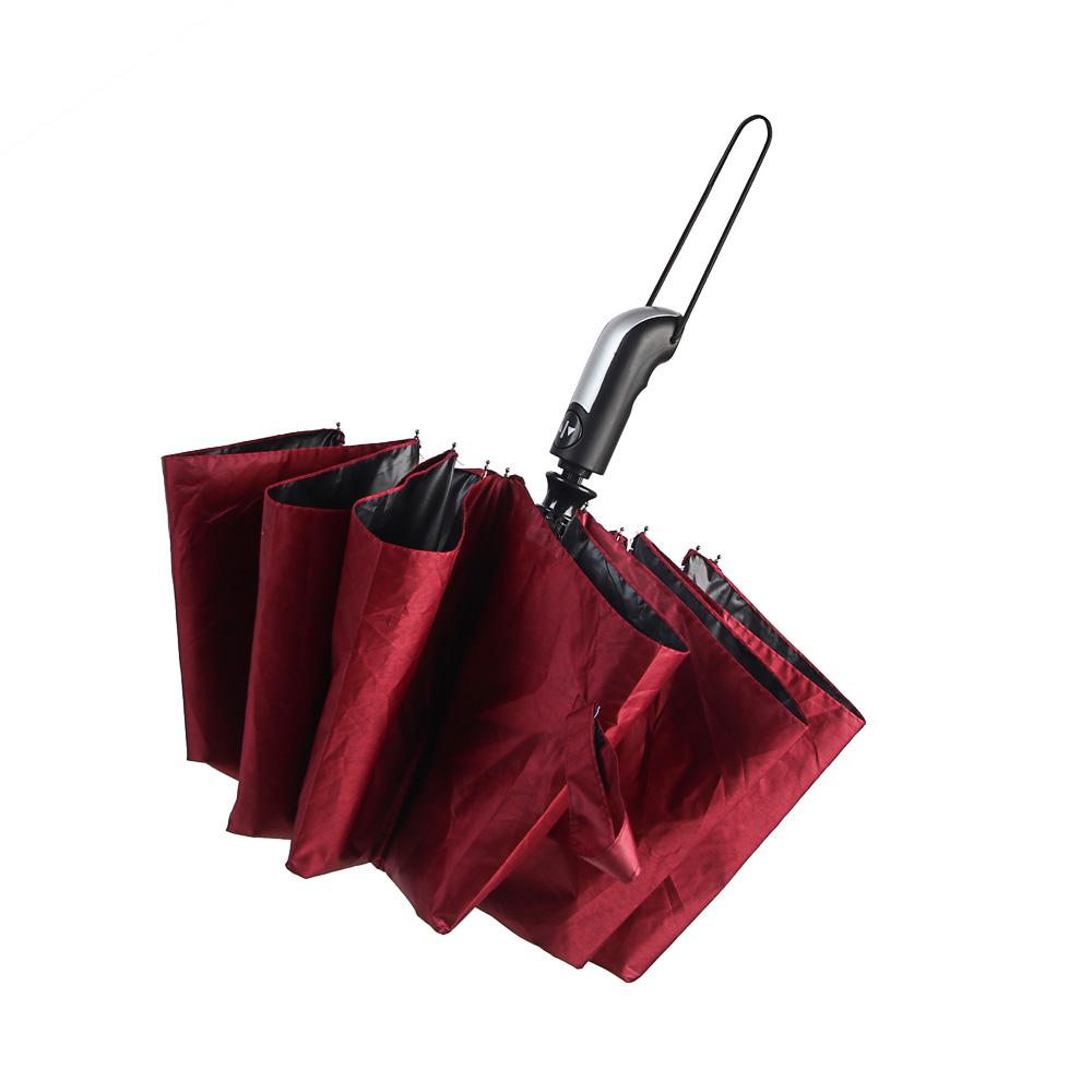 Зонт универсальный автомат, диаметр 102 см, 10 спиц, металл, полиэстер, UF, 6 цветов, арт.№ 302-406