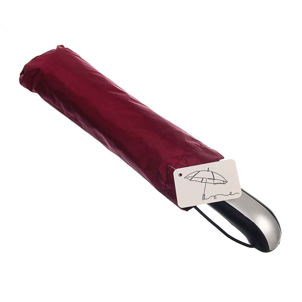 Зонт универсальный автомат, диаметр 102 см, 10 спиц, металл, полиэстер, UF, 6 цветов, арт.№ 302-406