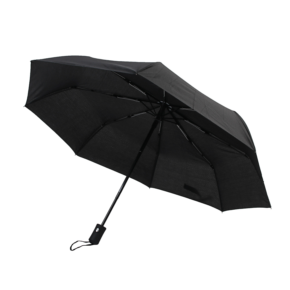 Зонт универсальный автомат, диаметр 96 см, 8 спиц, металл,  PG, черный, арт.№ 302-407