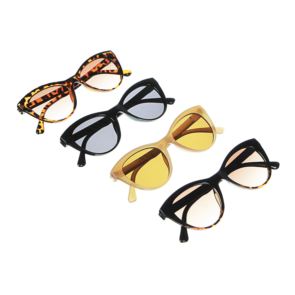 GALANTE Очки солнцезащитные женские, пластик, 142х42мм, 4 цвета, арт.№ 304-431