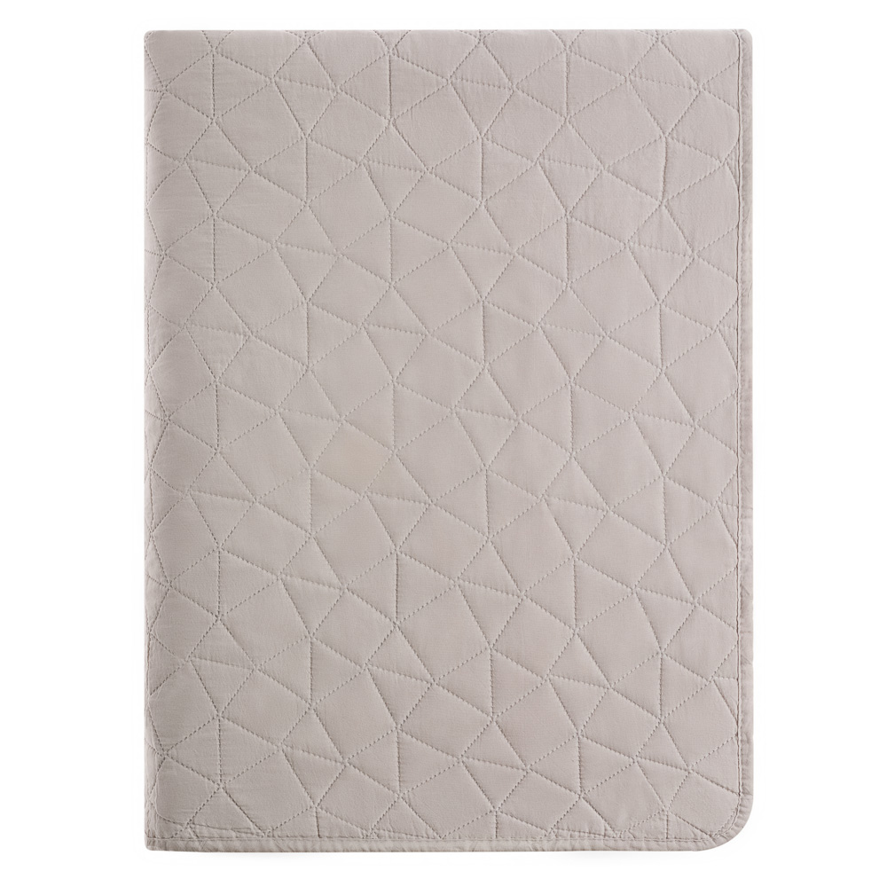 PROVANCE Хейзел Покрывало с эффектом вареного хлопка 220х240см, 100% полиэстер, бежевый, арт.№ 486-204