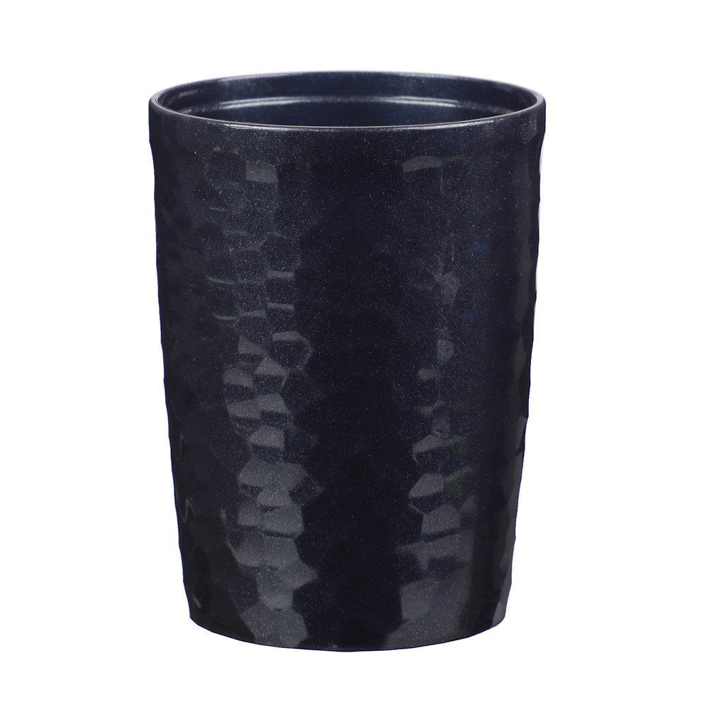 Стаканчик для ванной 350мл, Luna, пластик, синий, арт.№ 463-443