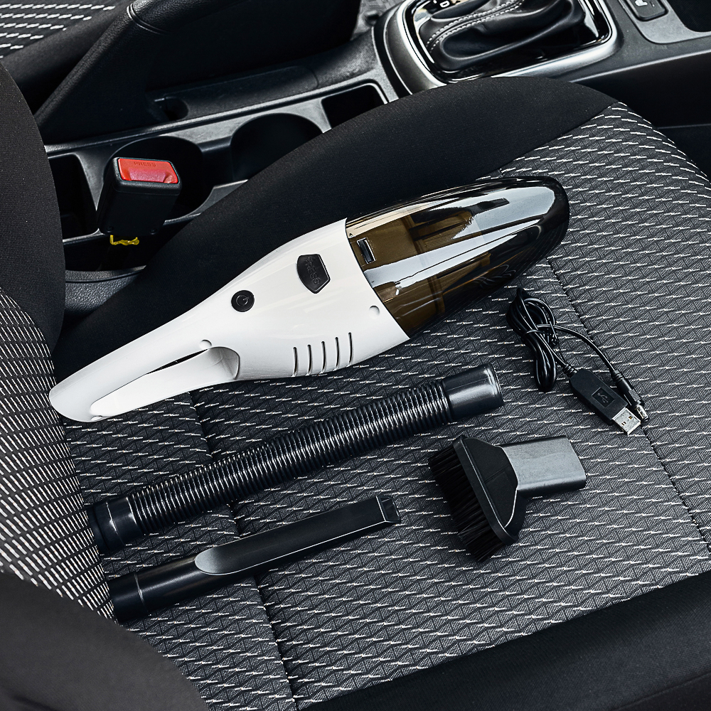 ЕРМАК Пылесос беспроводной 3500PA, 3 насадки, USB заряд, арт.№ 784-010