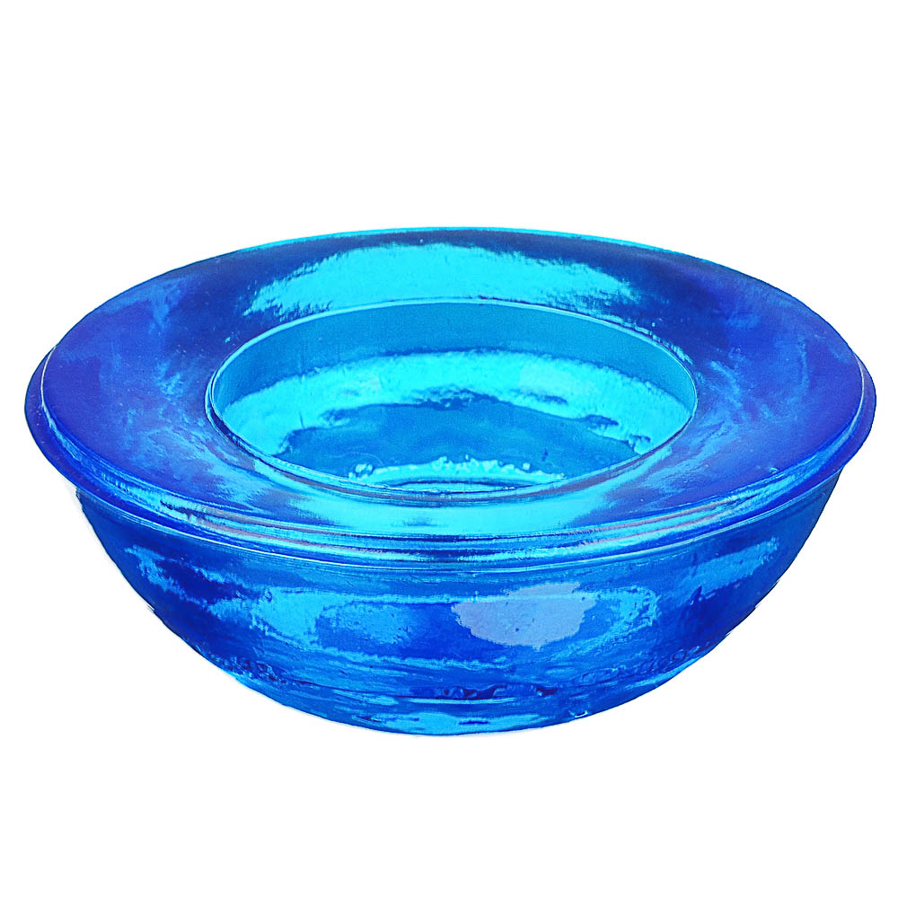 Подсвечник цветной "Хей", 7,5х2,6см, 3 цвета, 2476, арт.№ 477-025