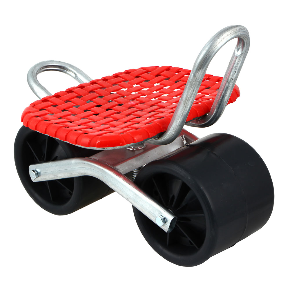 Табурет передвижной тм INBLOOM, 30x29x45см, ПВХ, РР, сталь, арт.№ 187-074