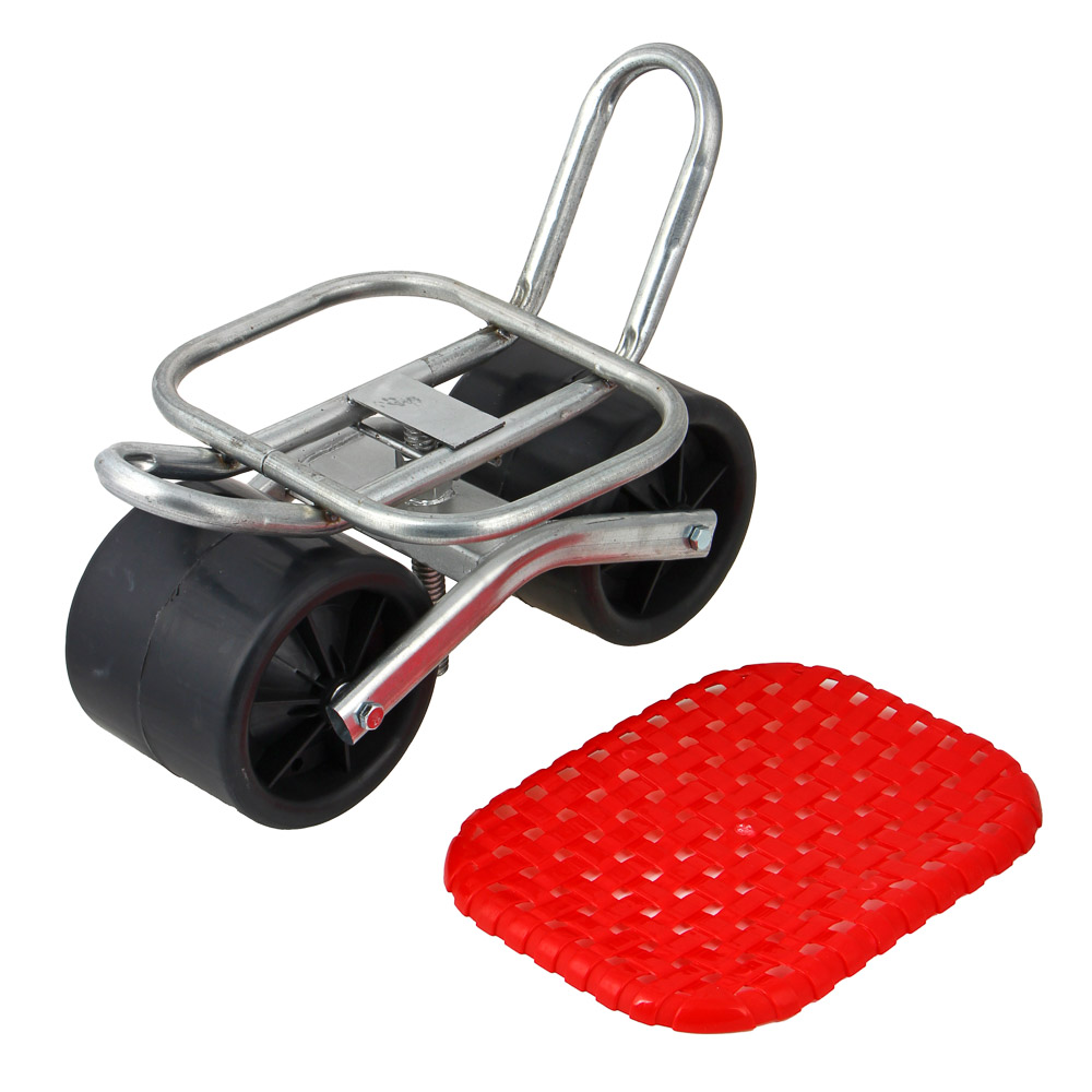 Табурет передвижной тм INBLOOM, 30x29x45см, ПВХ, РР, сталь, арт.№ 187-074