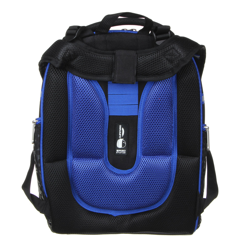 Энджин Сити Рюкзак школьный жесткий, 38x30x20см, ПЭ, 2 отд, 2 карм, эргон.спинка,лямки рег.по росту, арт.№ 254-432